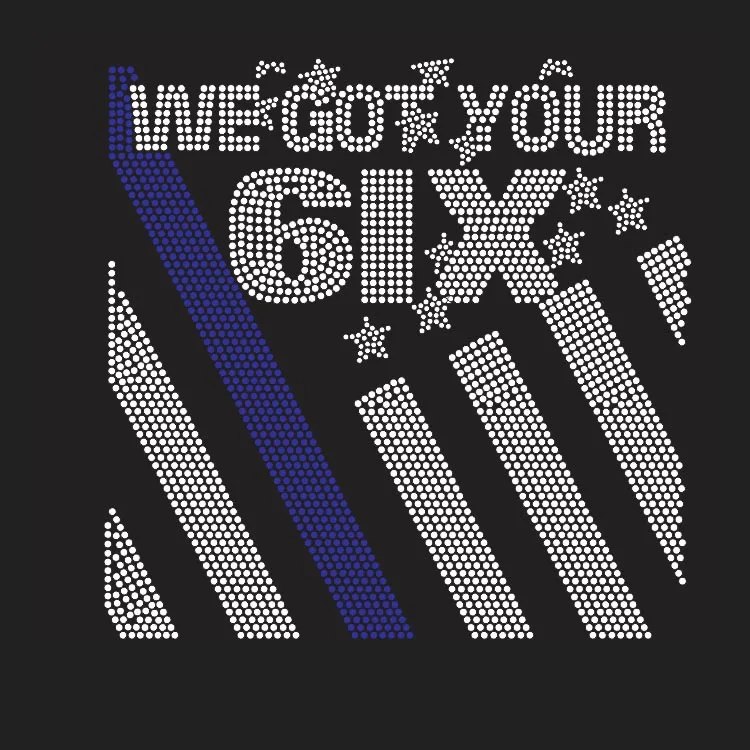 Custom designs high heel chick nation dallas cowboy rhinestone transfer