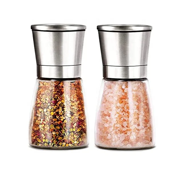 Salt And Pepper Bottle With Grinder