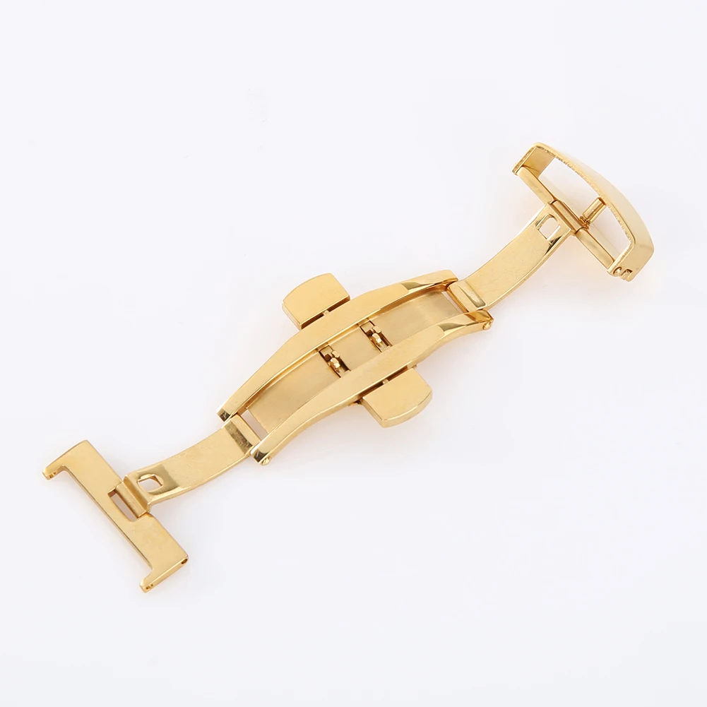 
Chinber Wholesale Folding Butterfly Watch Safety Buckl Stainless Steel for Watch Band 12/14/16/18/20/22mm 