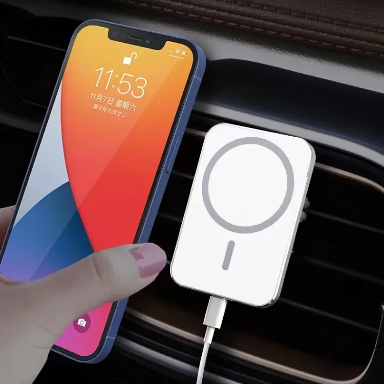 2023 New Arrival Magnetic Car Wireless Charger Stand 15W Fast Phone Charger Wireless Vent for iPhone15 14 13 12Pro Max