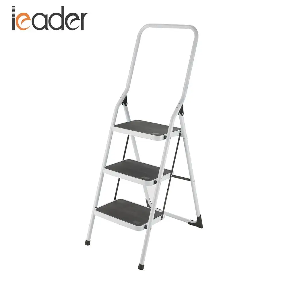 
3 steps high handrail domestic folding ladder  (62177464908)
