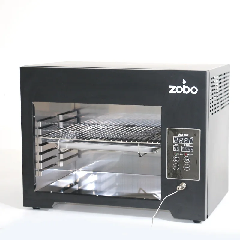 ZOBO 1600W Stainless Steel Portable Outdoor Cooking Steak Electric BBQ Grills