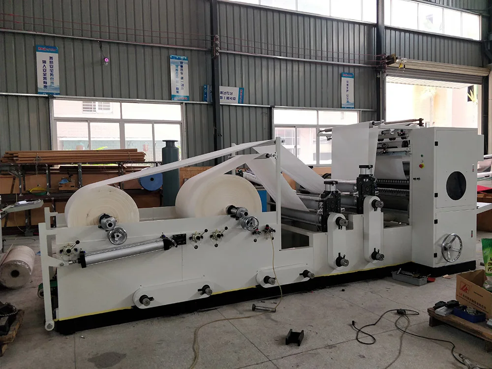 Автоматическая V-образная машина для производства бумажных полотенец