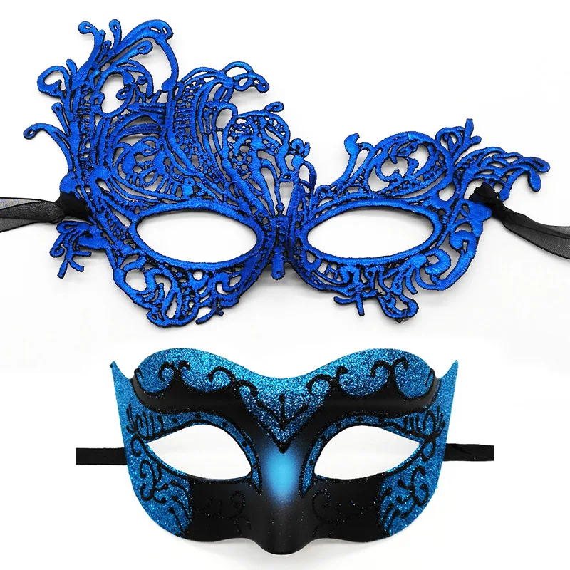 Venetian Costume Carnival Halloween Plastic Cosplay Costume Men Women Eyemask Masquerade Mask