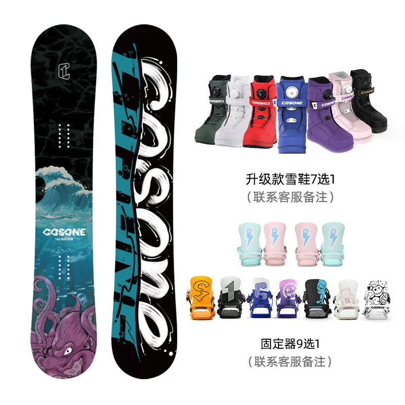 2023 K2 Wide Snowboard with carbon wood- Extra Long/Wide/Deep,waterproof Boots with binding fixer