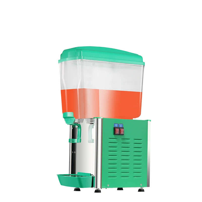 one Tank Cooling and Mixing Cold Drink Dispenser Machine /Plastic Juice Dispenser