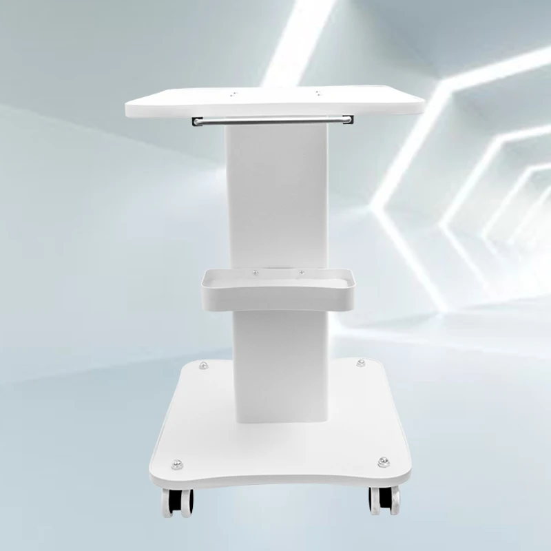 High Quality Salon Steel Trolley Mini Desktop Cart Metal Stand Rolling Spa Trolley Cart