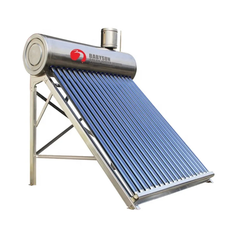 Galvanized Steel solar water heaters 200 liters solar water heater boiler system for home