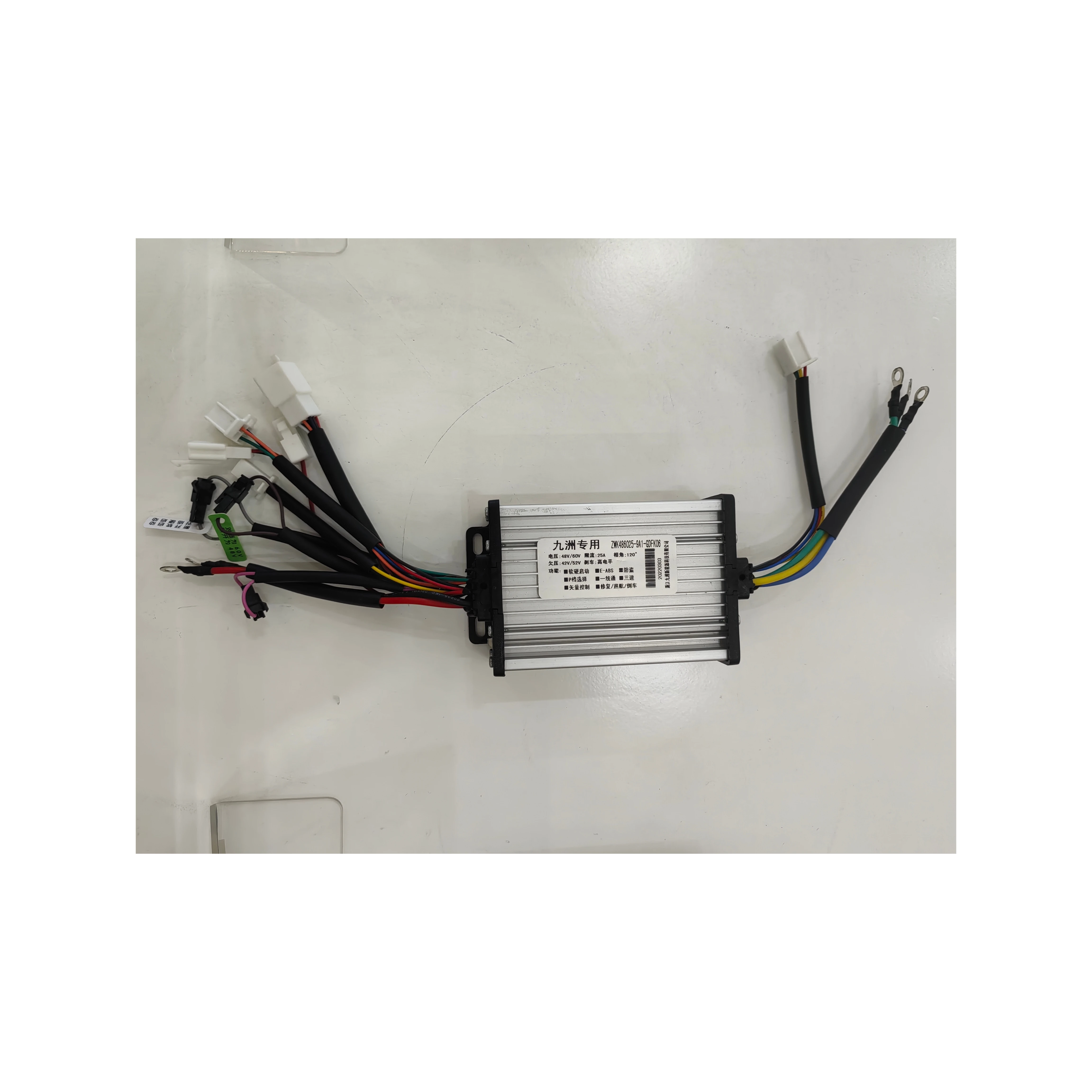 JZ 36V 48V 60V 6Tube 9Tube 12Tube 18Tube Brushless DC Motor Sine Wave Controllers BLDC Motor Controller for Electric Motor