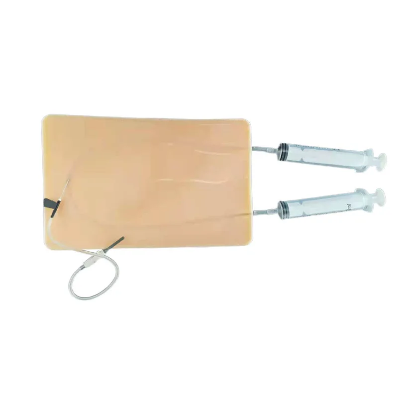 Силиконовая внутривенная тренировочная подушка с прожилками внутривенной вставкой с имитацией дерматоглифа и вен