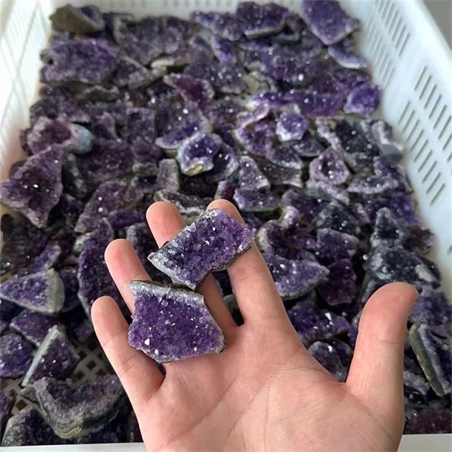 New arrivals mineral stone rough raw points natur gemstones amethyst quartz crystal specimens clusters for Decor