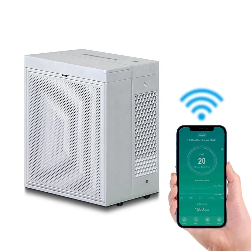 kitchen air purifier with wifi multiple control methods indoor purifier air large air purifier