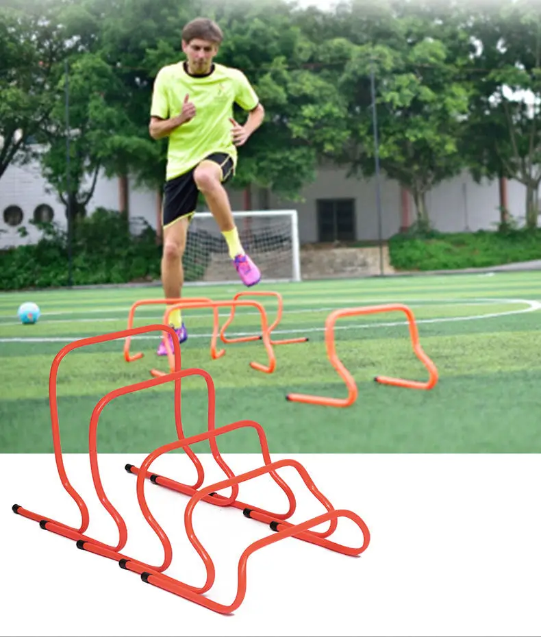 Football Training Soccer Agility Hurdles Adjustable Height Hurdles Athletic Obstacle Speed Hurdles