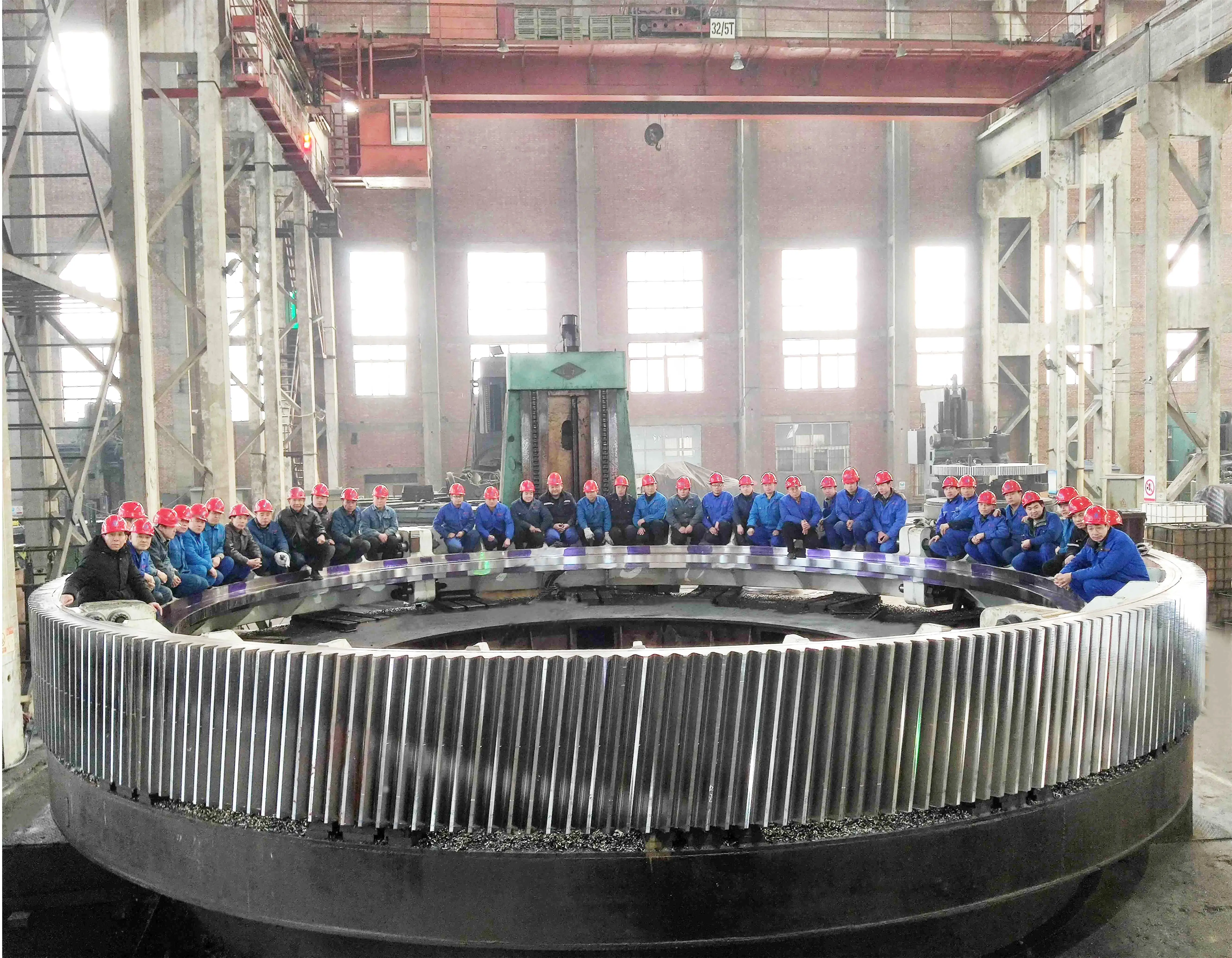 Cement ball mill machine gear ring  luoyang zhongding