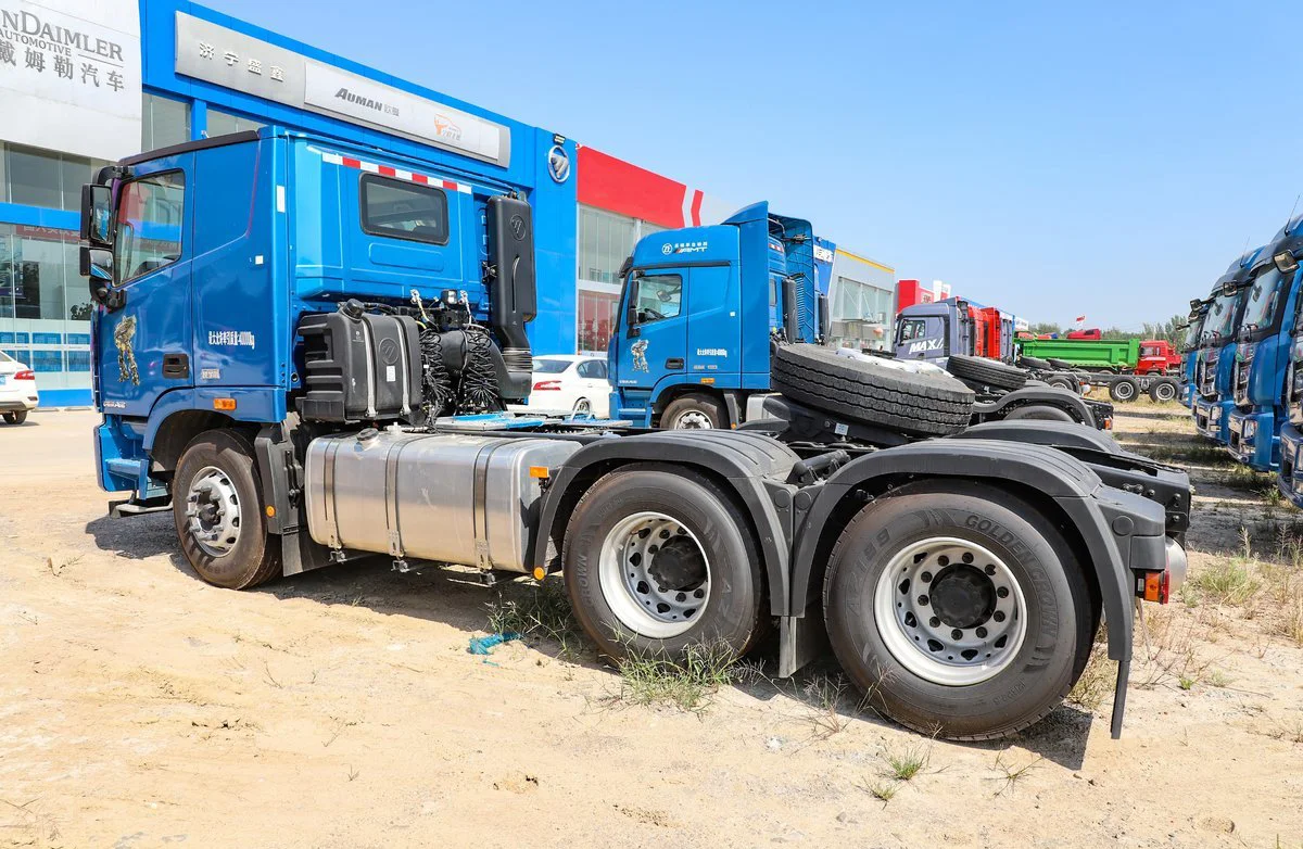 Manufacturing price China made Foton GTL truck 6*4 440hp tractor truck heavy truck trailer head for sale