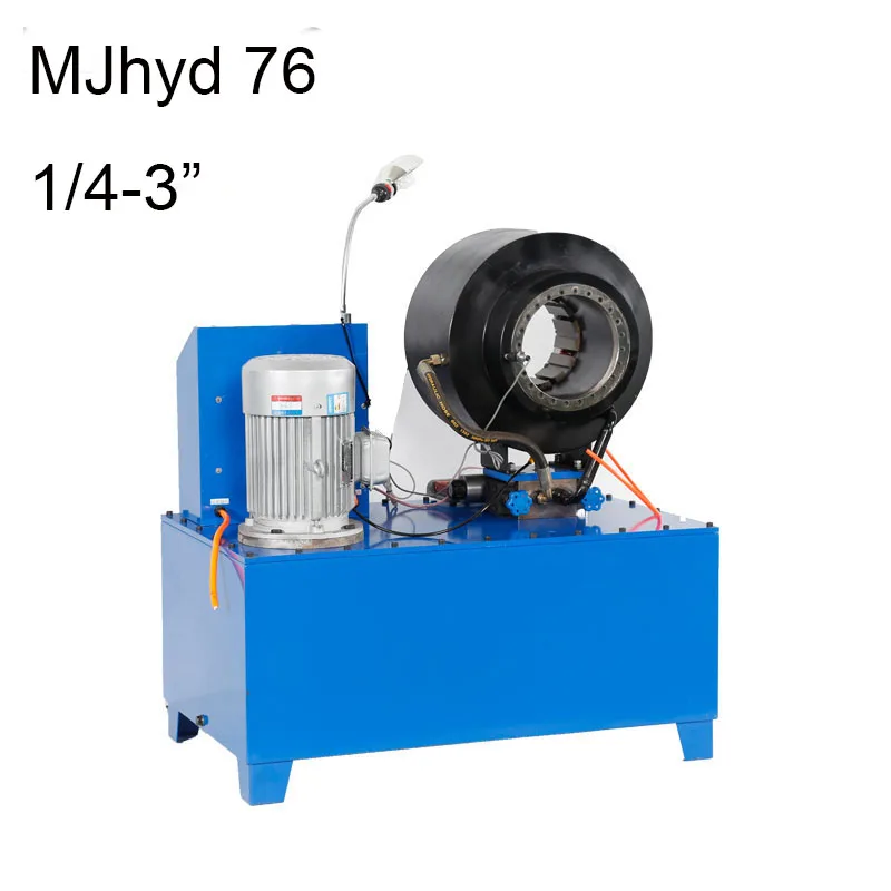 1/4-3Inch high pressure Automatic Hydraulic Rubber Hose Crimper / Crimping Machine