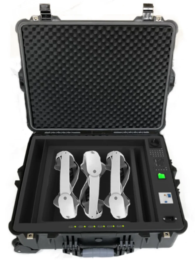 Quest 3S VR headsets charging trolley 6 VR viwers charging suitcase Charging Trolley Quest 2 quest 3 VR device charging case