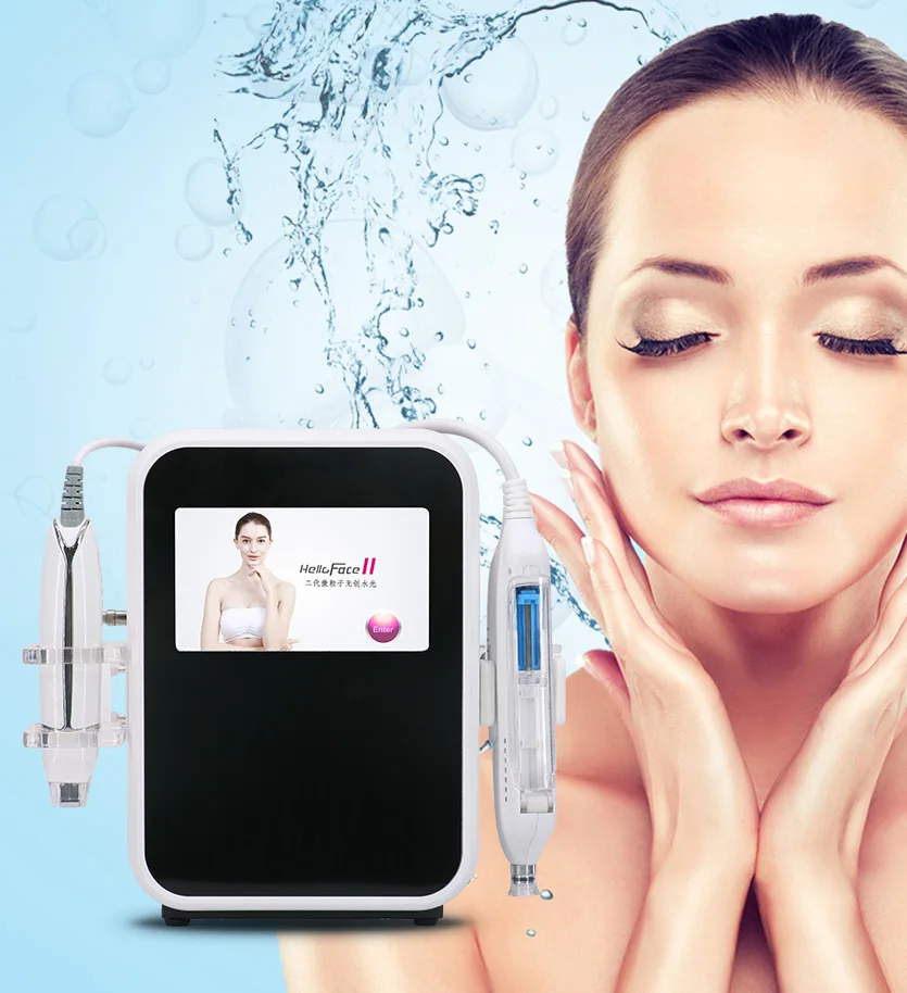 EMS bionic clip face massage anti aging mesotherapy injection gun