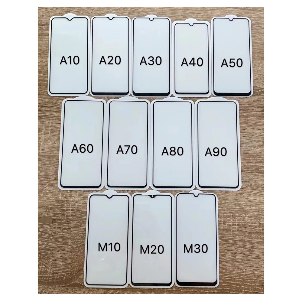 9H Закаленное стекло протектор экрана для Samsung Galaxy A9 A91 A10 A20 A30 A40 A50 A60 A70 A80 A90/Для Huawei Nova/Xiaomi