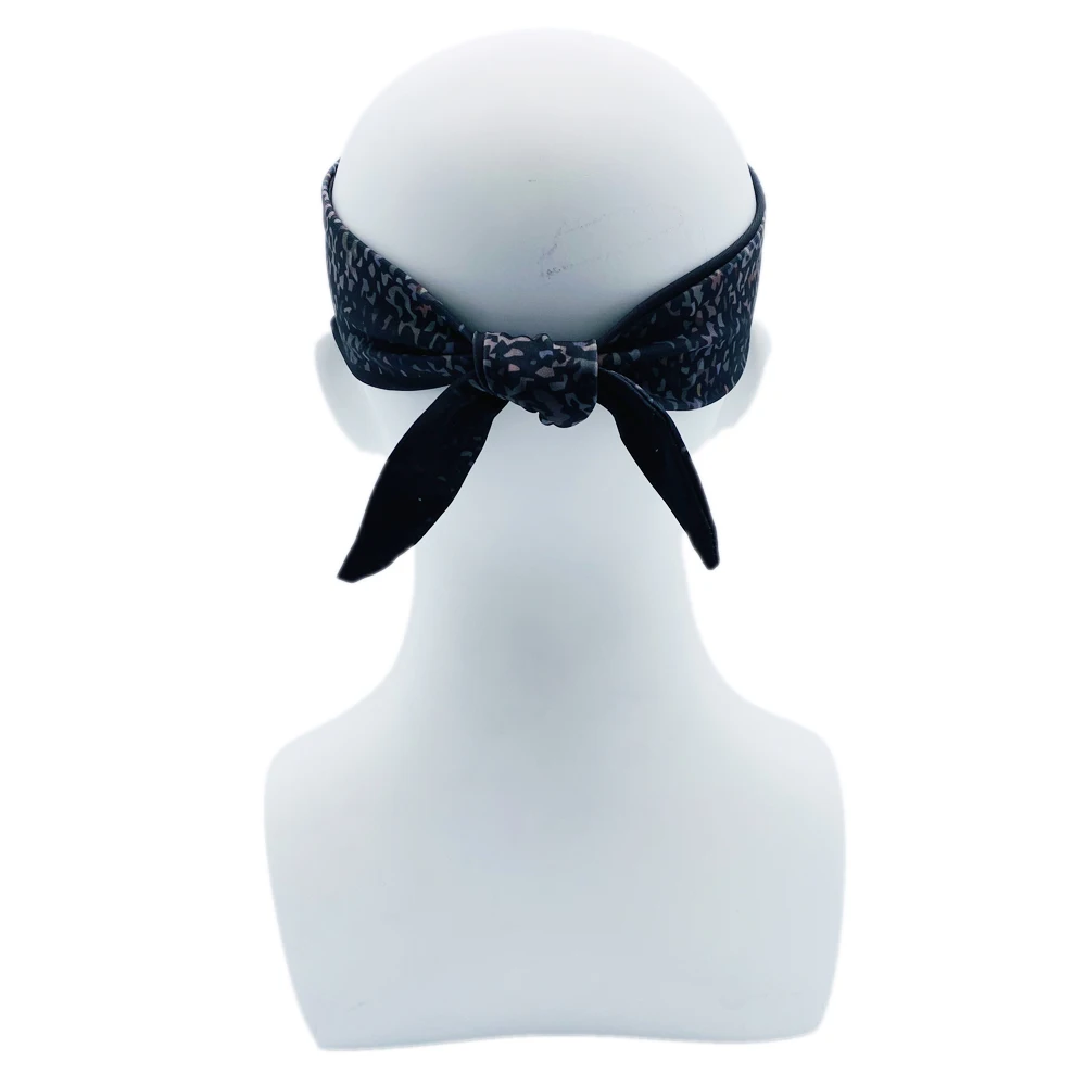 cheap fashion customized logo promotional running fishing skiing sport headband