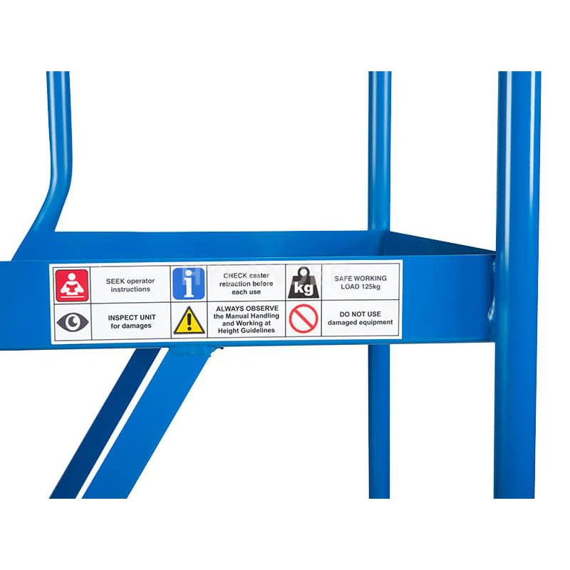 Safety step supplies steady safety step platform non-slip warehouse assembly portable mobile safety step
