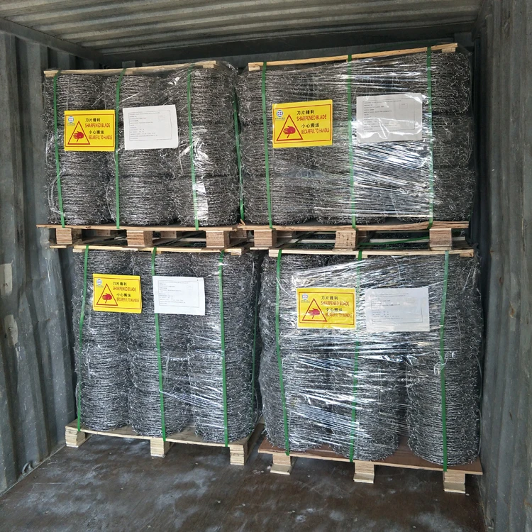 Low Price Galvanized 14 Gauge Barbed Wire Price Per Roll 25KG Cheap Barbed Wire Price