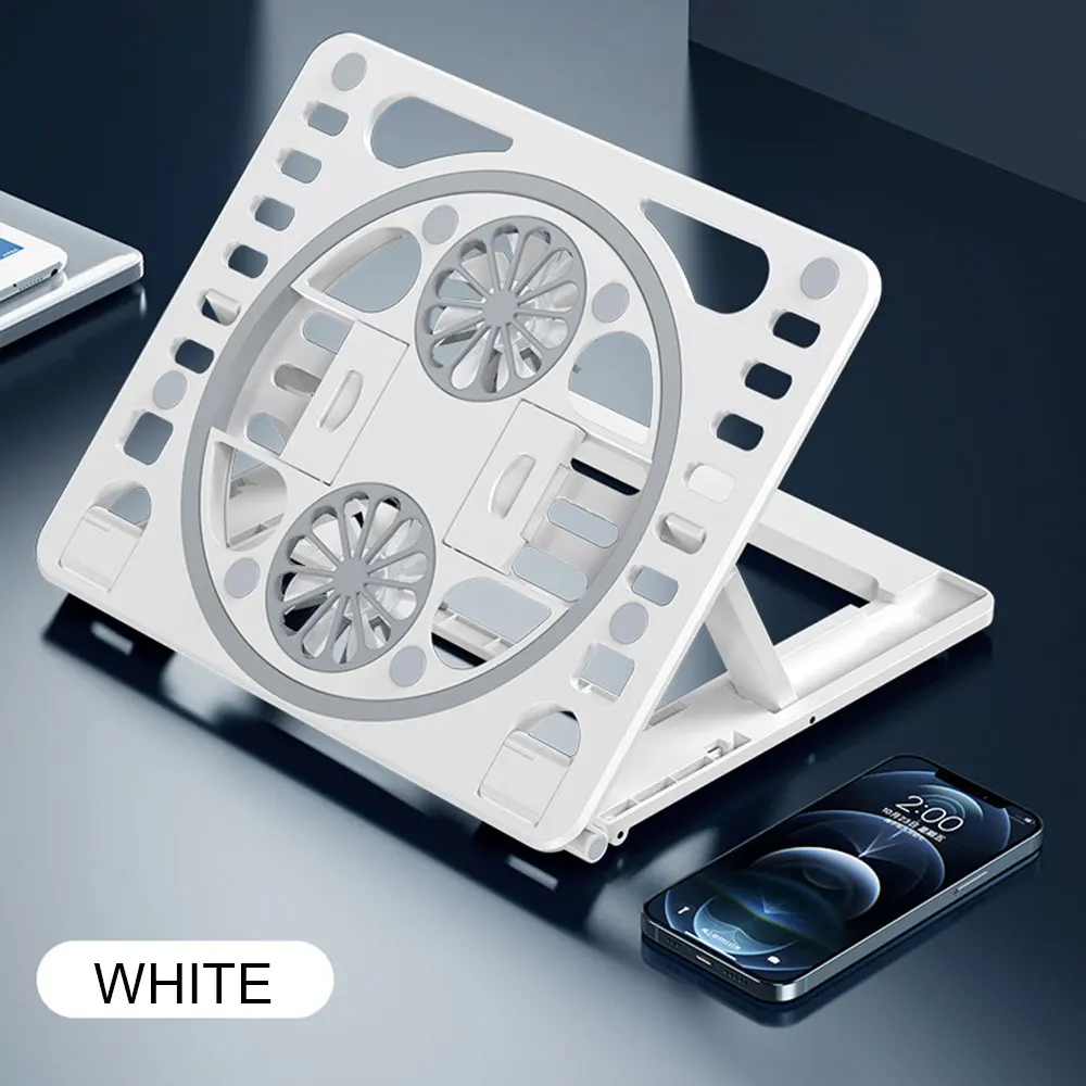 Laptop Cooling Pad Cooler Usb Double Fan Portable Laptop Cooling Table