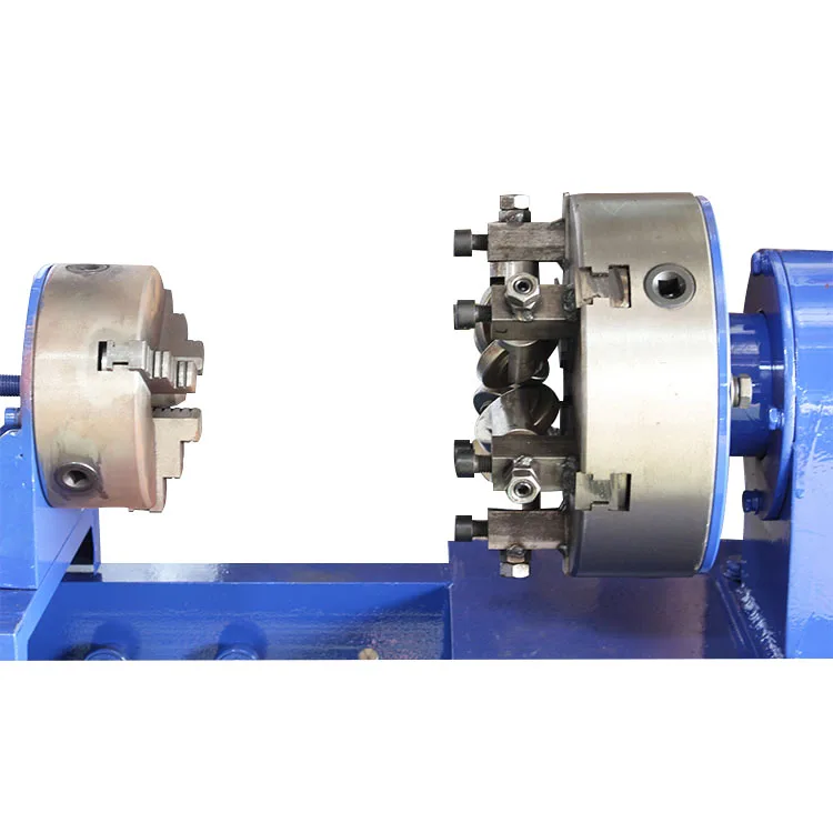 Twisting Machine Pipes Tube Twisting Machine Spiral Twist Threading Round Metal Pipes Rotary Swaging Equipments