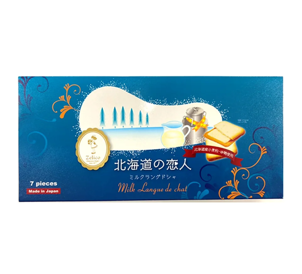 Japanese Zelico milk flavor sweet crisp biscuit cookies & biscuits