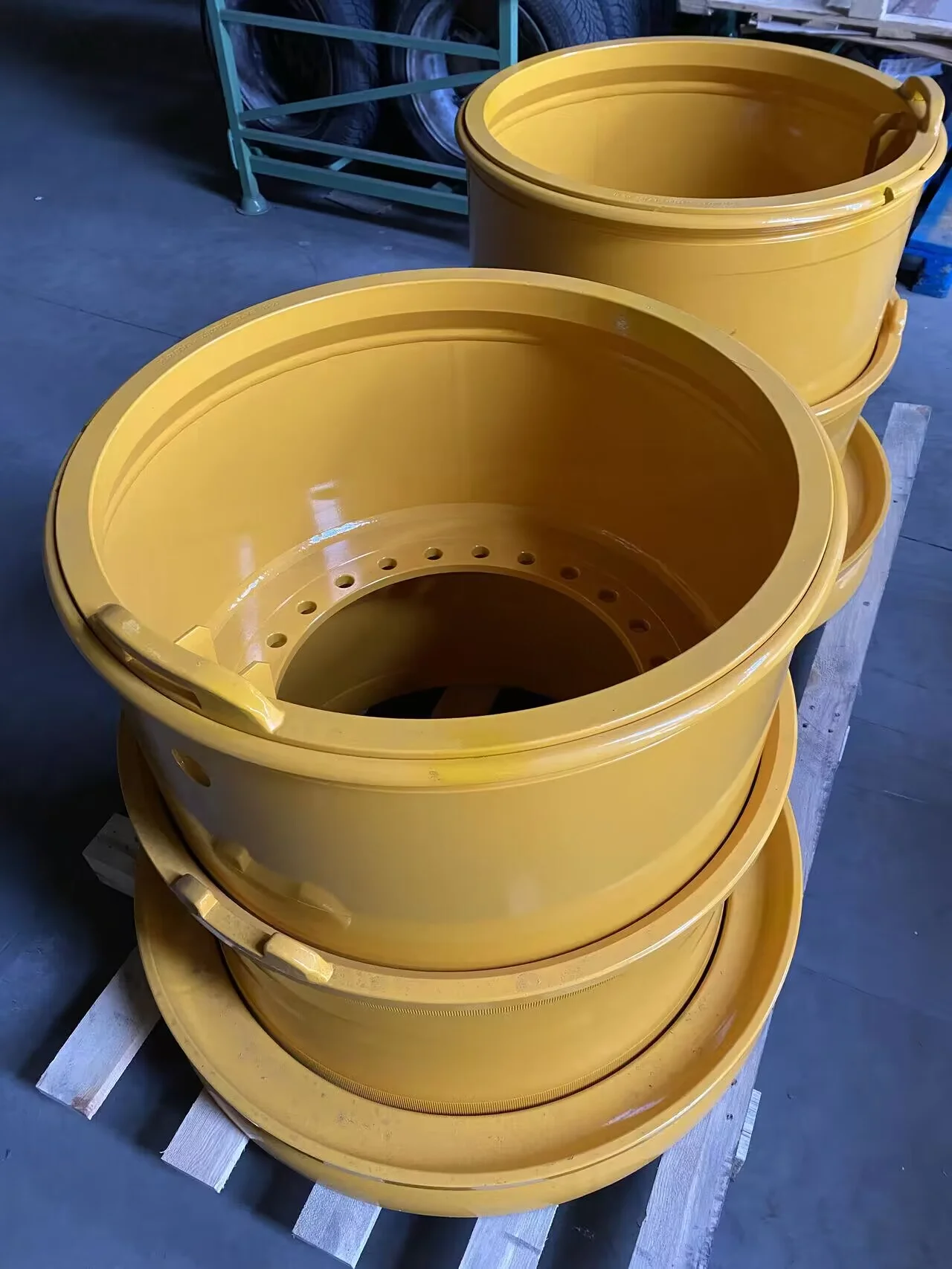 Excavator Loader Wheel Rim 29-25.00/3.5 Tubeless Wheel Rim