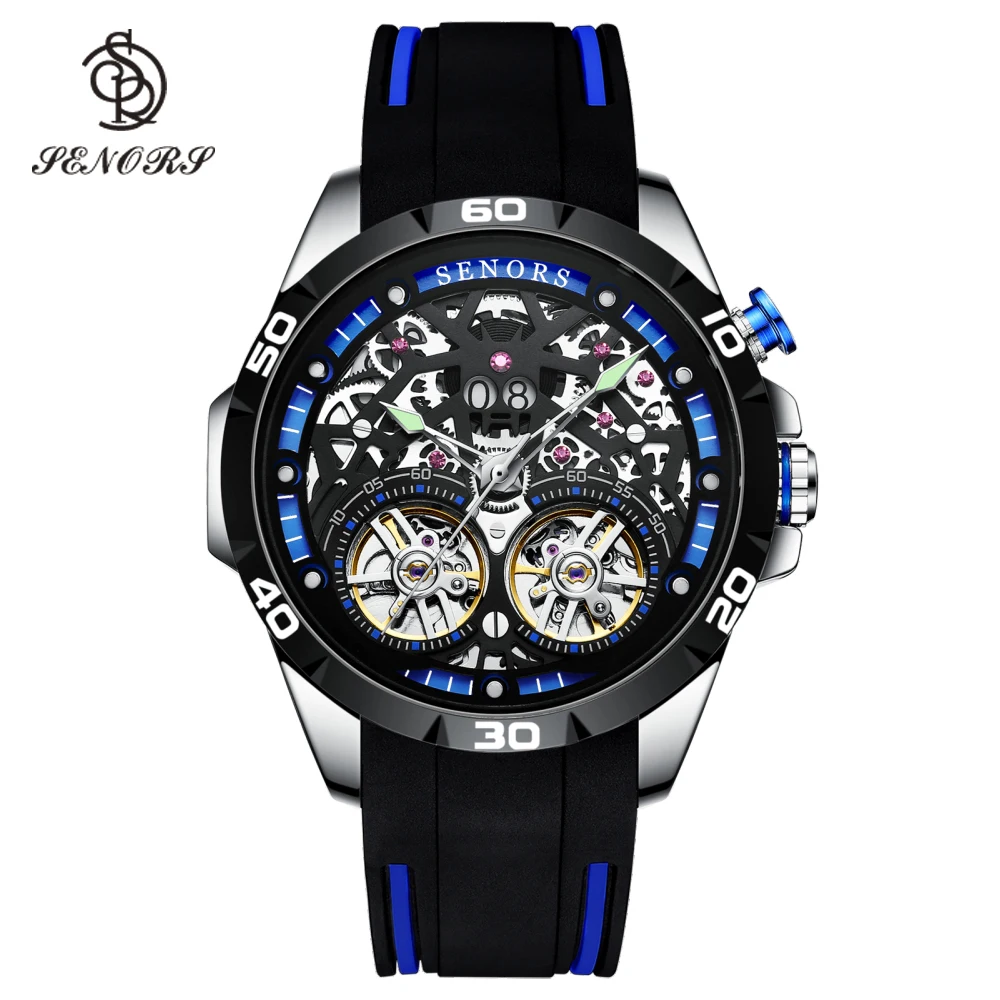 SENORSmens Sport Watch Water OEM/ODM Luxury Hot T Winner OE Automatic Men Watch CHARM Customized Logo Band Power Item