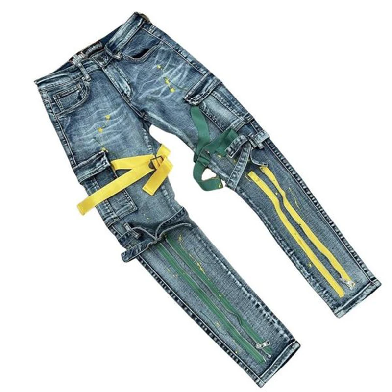 Mens Jeans 2021 Style Jean For Man Manufacturer Skinny Jeans Men Custom