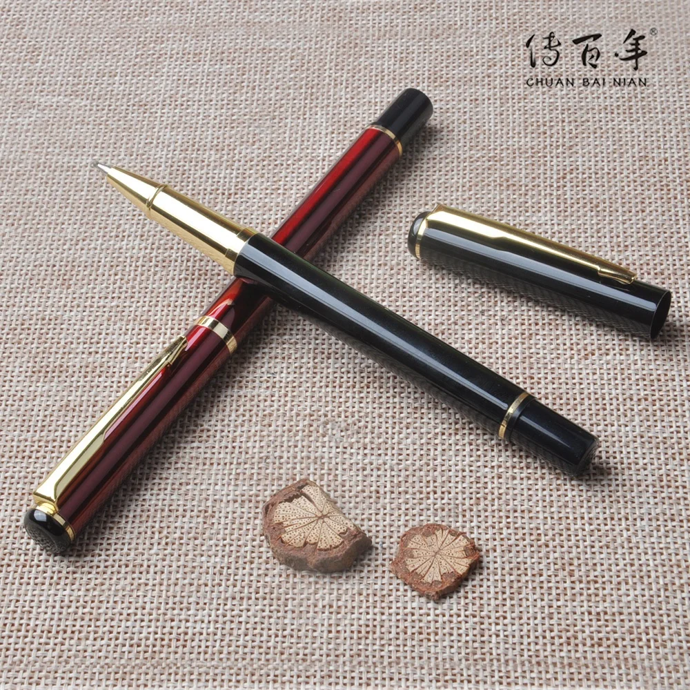 High quality promotional business gift metal roller pen with laser logo