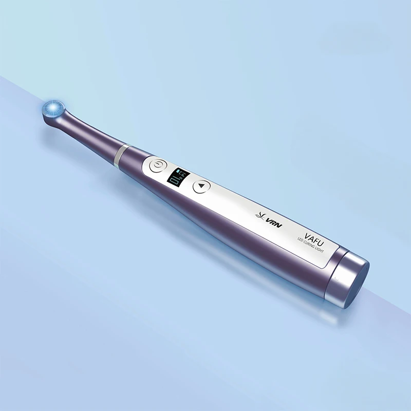 3200 W/cm2 Dental Wireless LED 1 Sec Curing Light Cure Lamp with Caries Detector VRN-VAFU Wireless charging