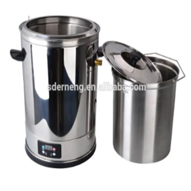 Electrical Stainless Steel Double Wall Milk Boiler Digital Farm Milk Dispenser Hot Machine