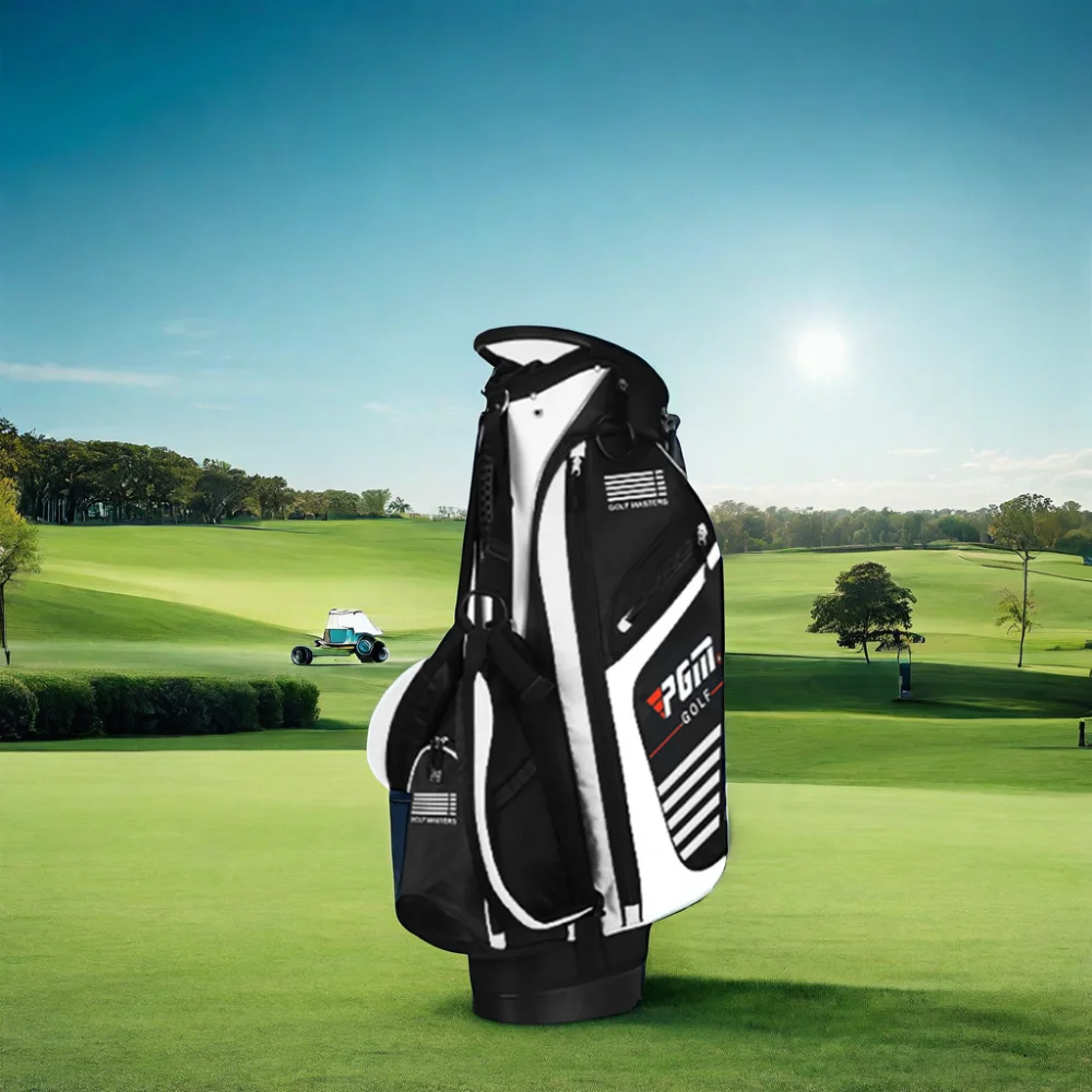 QB027 Custom Lightweight Carry Golf Bag Top Stand Bags with 14 Way Divider Made from Durable Nylon