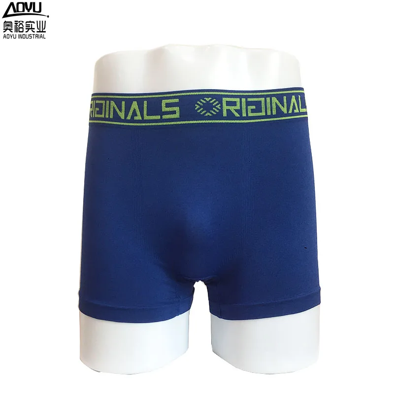 High Quality Wholesale Men Underwear Nylon Boxer Shorts Soft Breathable Men Seamless Boxers Briefs