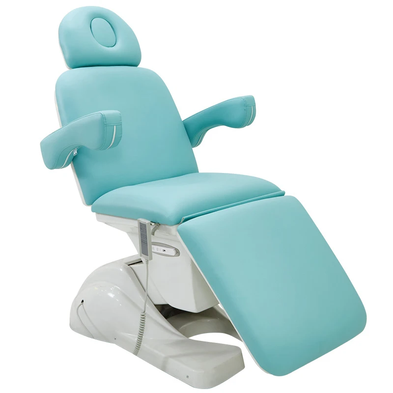 Роскошный полностью откидывающийся Универсальный косметический стул, регулируемый стул для татуировок с тремя двигателями, красивая кровать