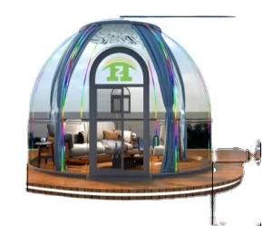 bubble room transparent bubble Transparent room hotel starry sky room mini greenhouse villa Poly dome house