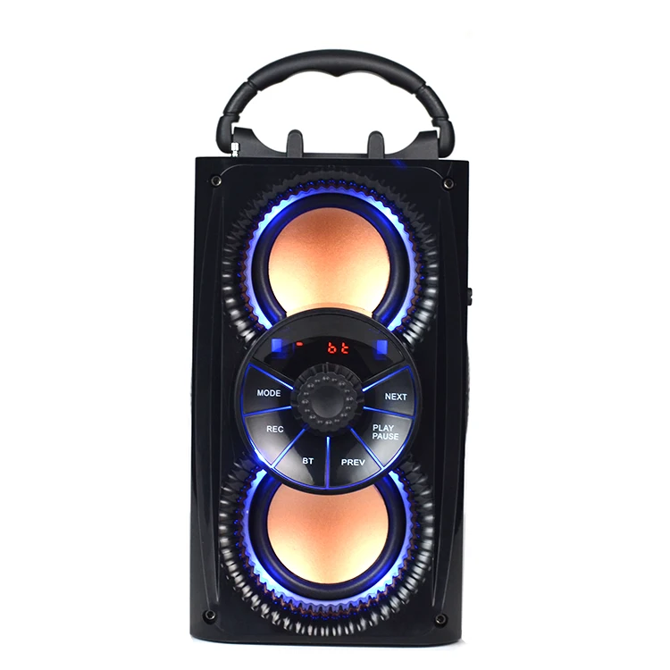 New Product Hot Selling Retro Bh Wood DC 5v 1A 1500MAH BT5.0  1a Speakers Home Speakers portable speaker