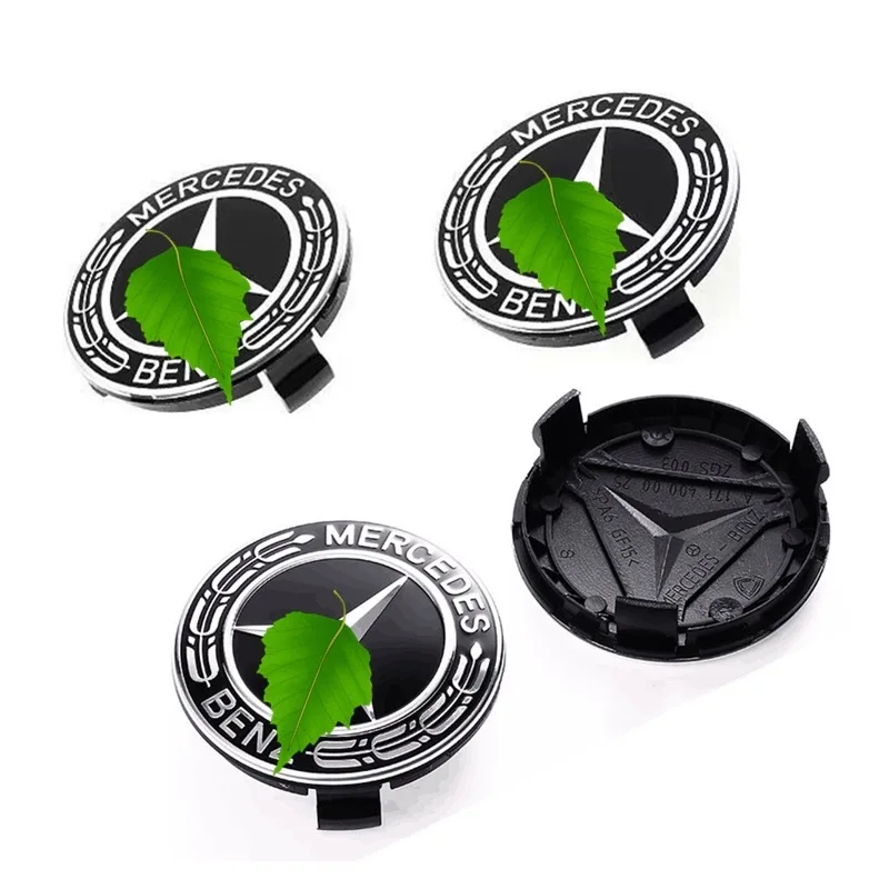 Hot 75MM wheel hub cover Mercedes-Benz hub cover auto parts