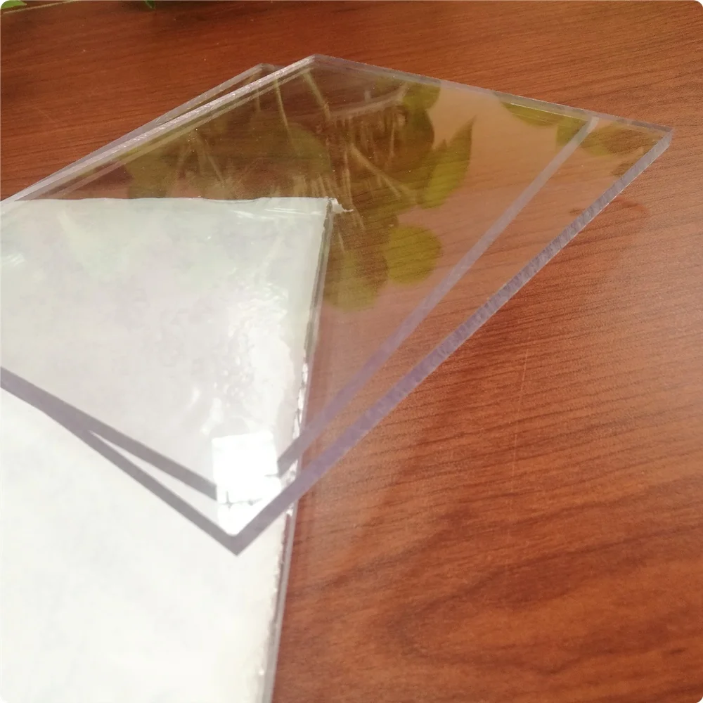 UV protection clear compact solid polycarbonate transparent sheets 4 mm 6mm
