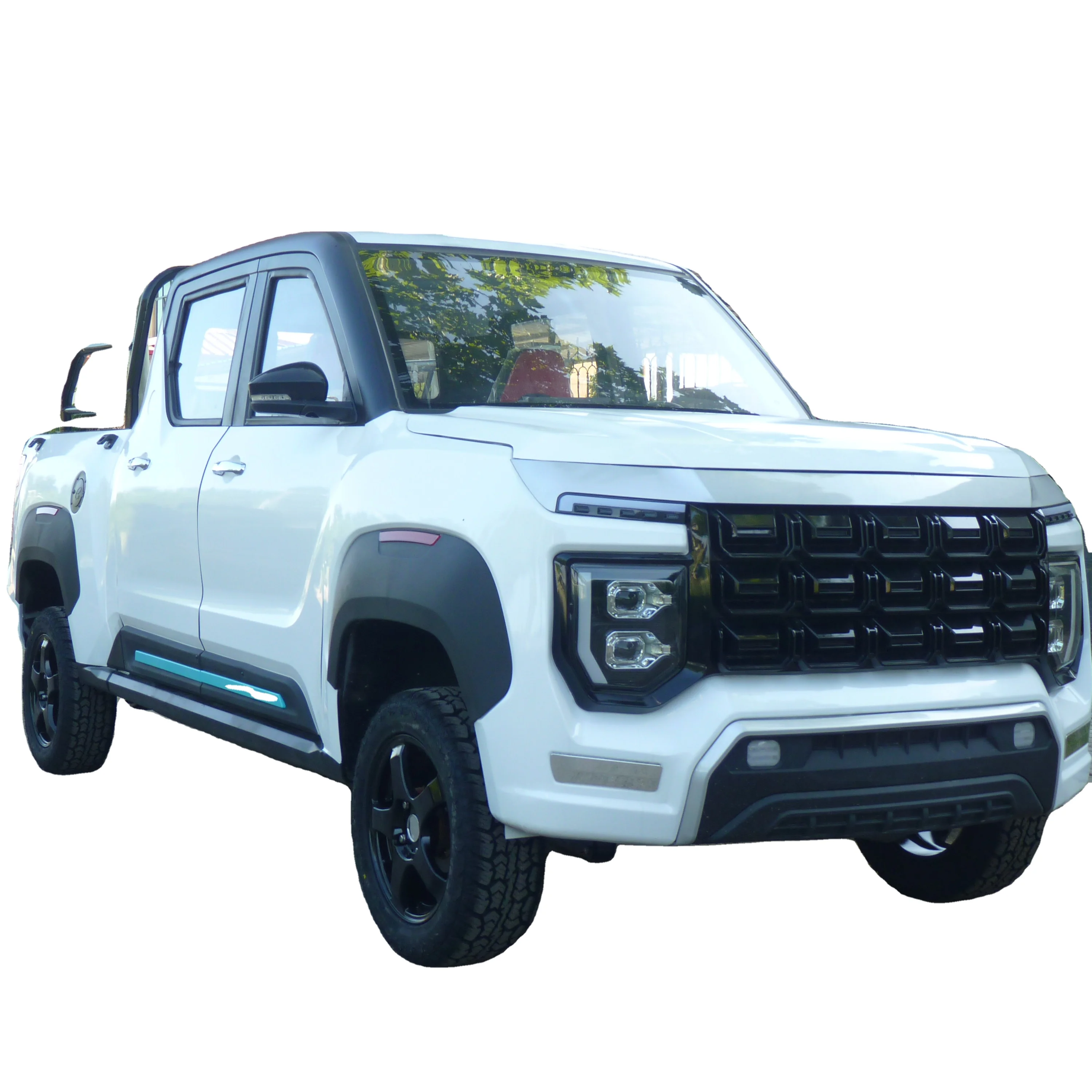 Электрические китайские пикапы внедорожные 4wd грузовик с двойной кабиной пикап
