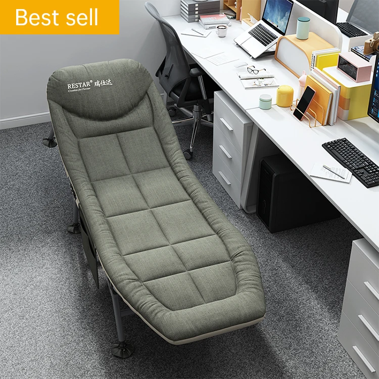 High Quality Camping Portable Outdoor Camping Metal Steel Single Folding Bed