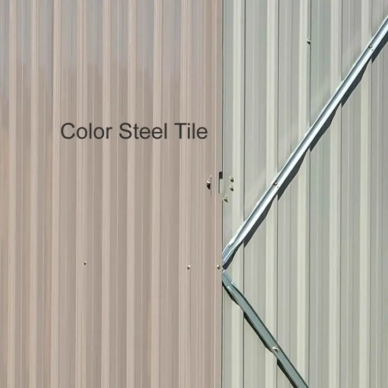 Waterproof Garden Storage Shed Popular Outdoor Garden Shed Steel Warehouse Garden Tool House Metal