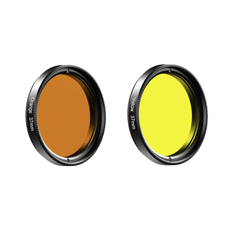 
universal mobile camera aquarium coral lens yellow orange filter kits 