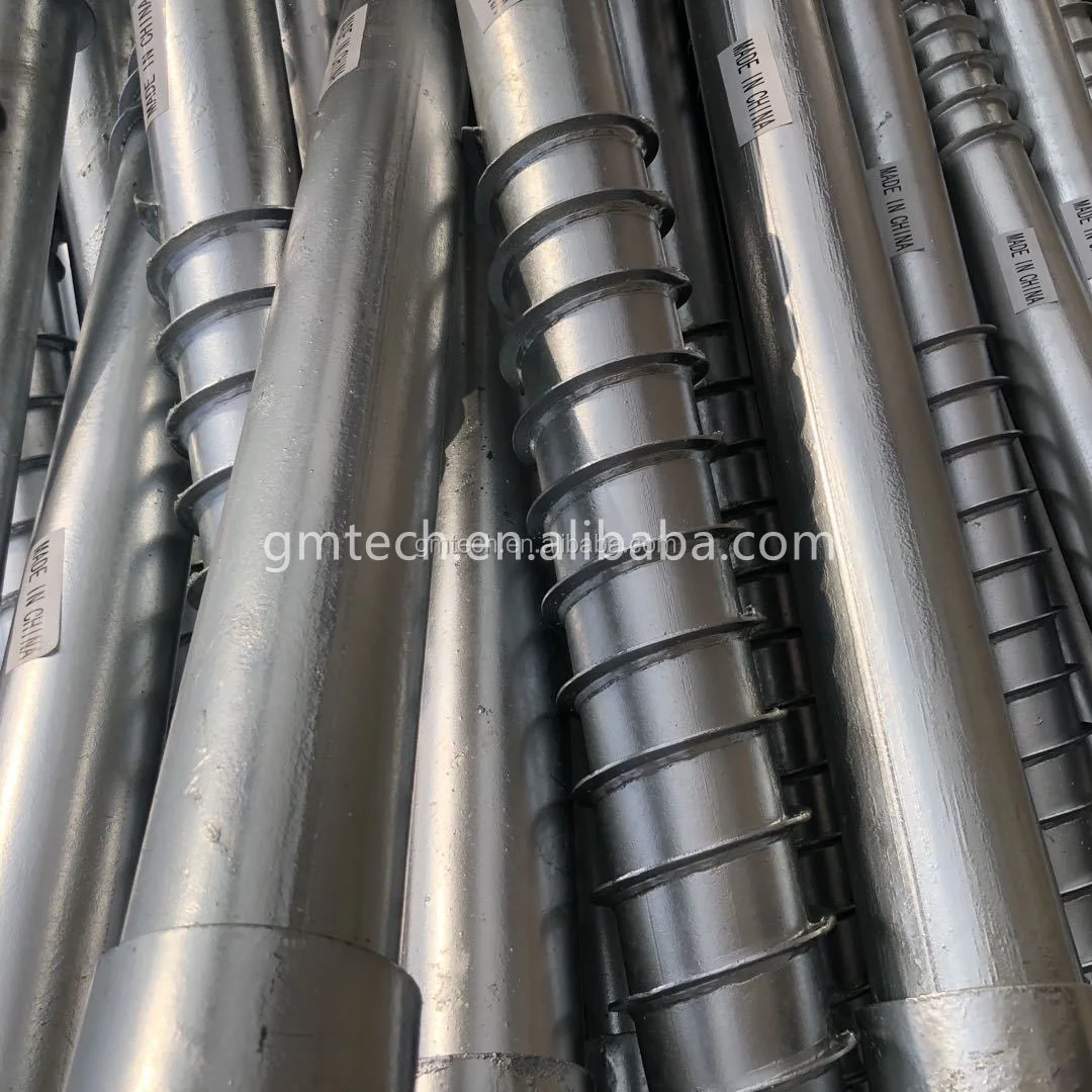 hot sell ground screw for foundation and ground screw for flag poles