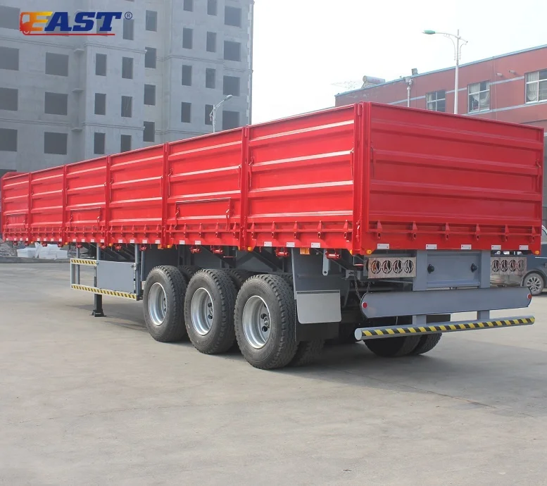 EAST 3 axles agricultural grain transporting trailer grain semi trailer