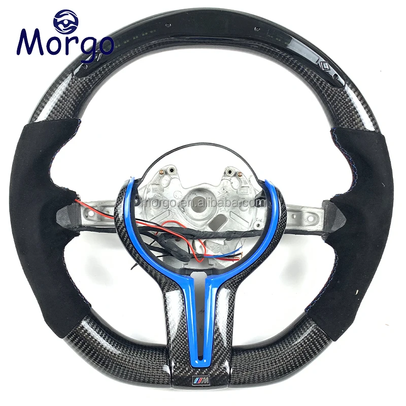 Для BMW Steerin Wheel F30 F20 M2 M3 M4 F80 F87 углеродное волокно светодиодное рулевое колесо на заказ