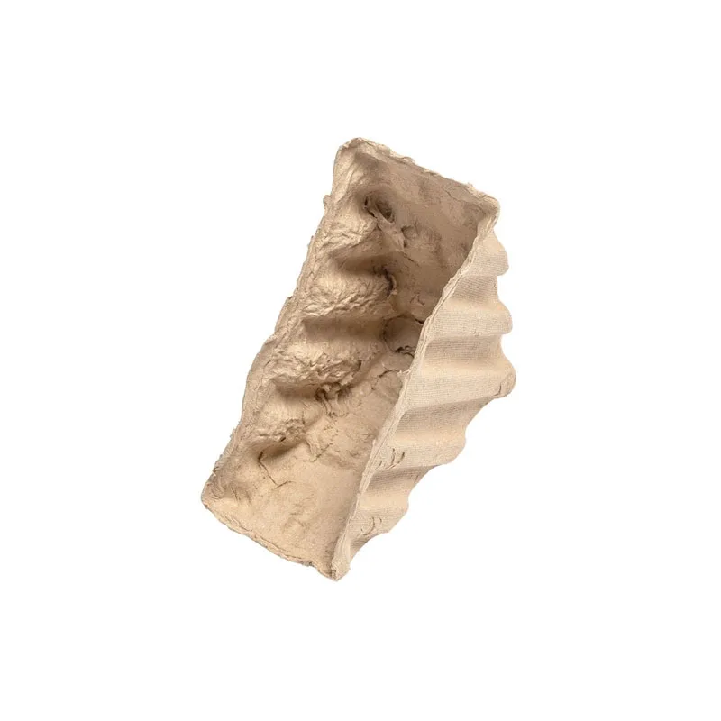 Top Quality 100% Eco-friendly Recyclable Biodegradable Customized Pulp Molded Protective Corner Pulp Packaging